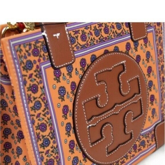 TORY BURCH Small Ella Daisy FloralTote Bag - Picture 6 of 13